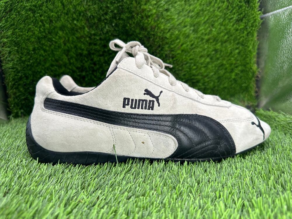 Puma Speedcat 403175-01 Athletic Sneaker Men's 10.5 White Leather Running Gym